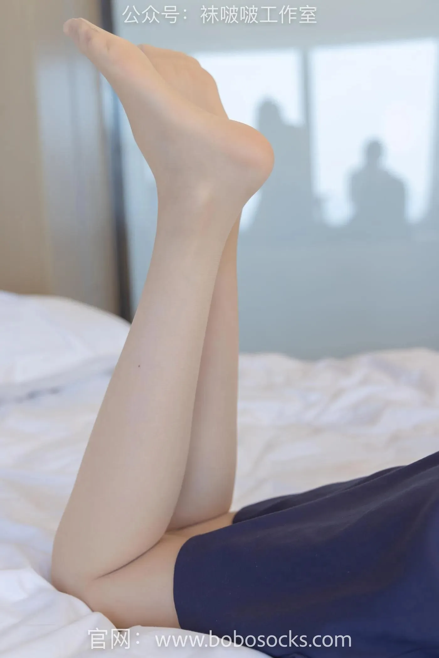 [BoBoSocks袜啵啵]NO.115 稚予-平底鞋、肉丝、空姐制服 [136P]插图5